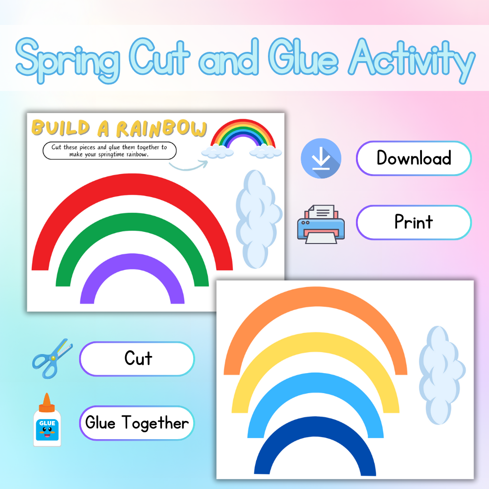 Build a Rainbow – Fun Kids Craft Activity