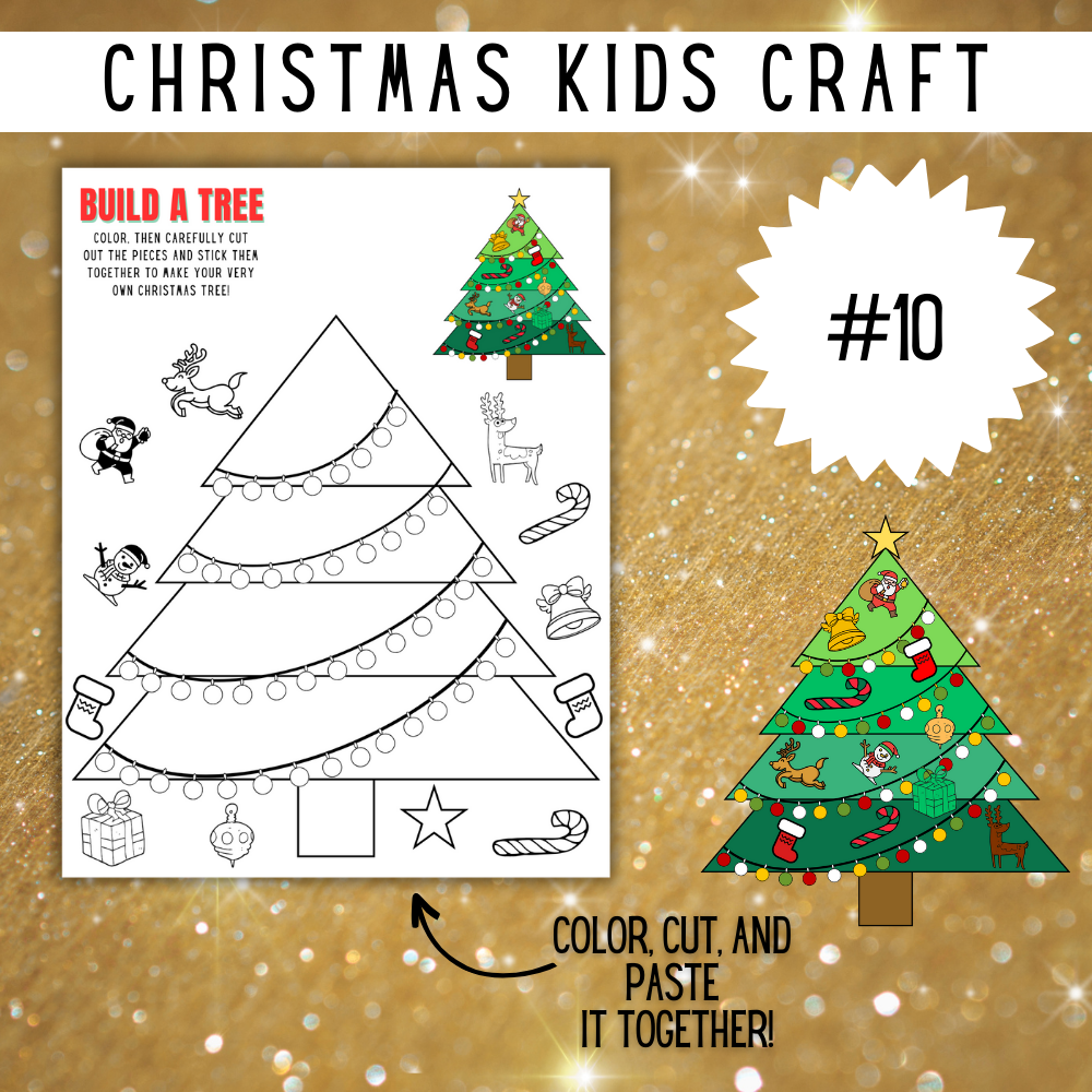 Christmas Kids Craft Printable Activity Pack