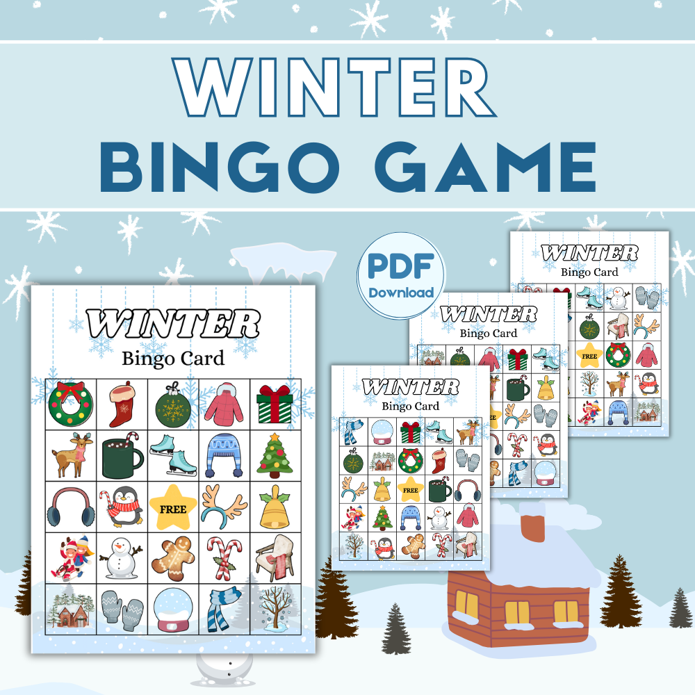 Winter Bingo Game