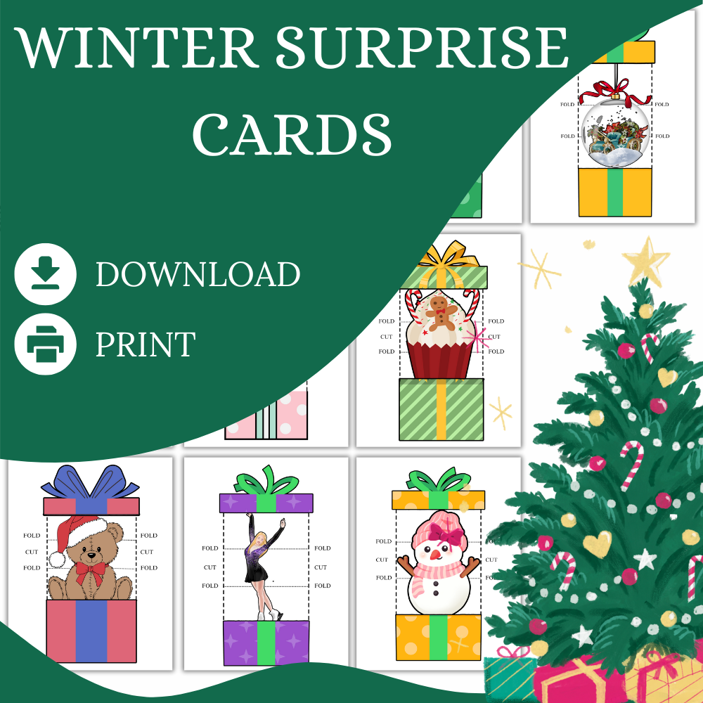 Winter Surprise Cards