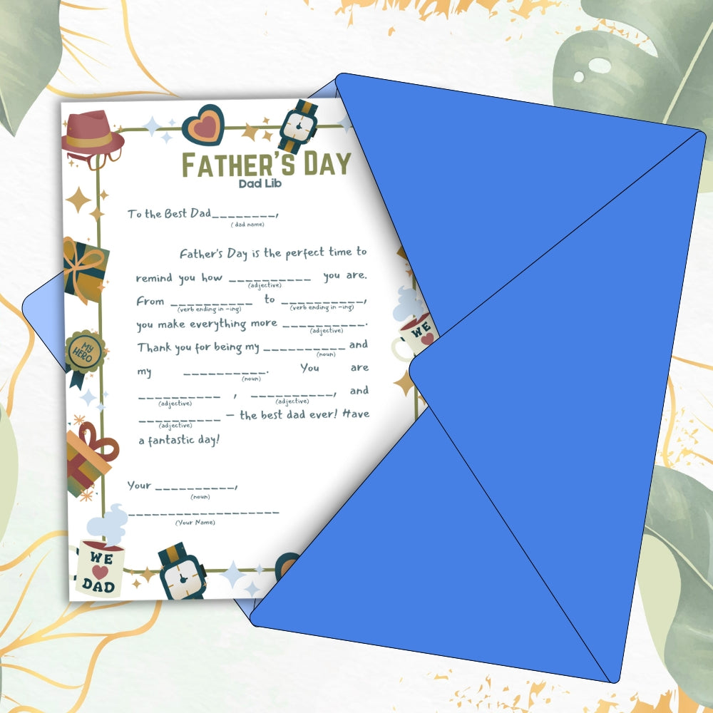 Father's Day Mad Lib