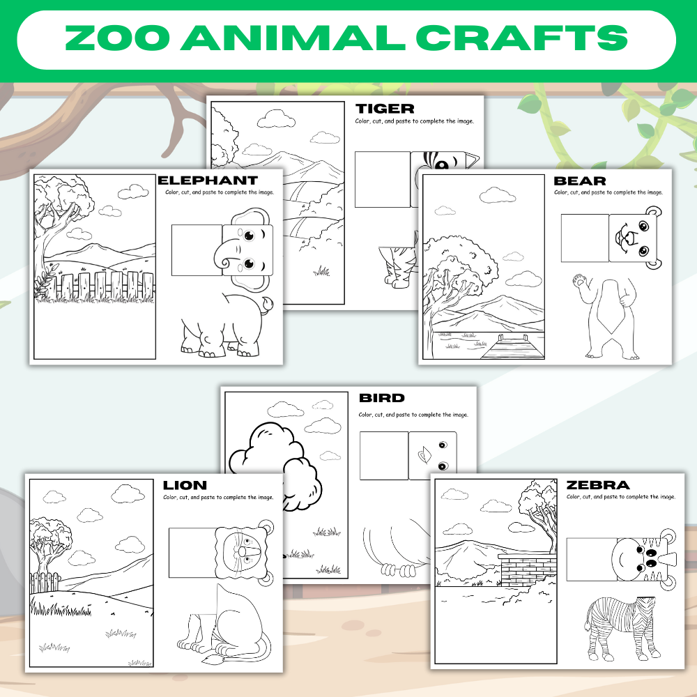 Zoo Animal Crafts
