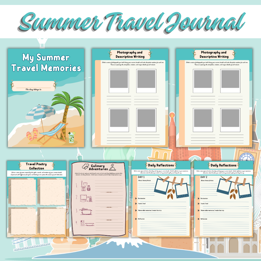 Travel Journal for Teenagers