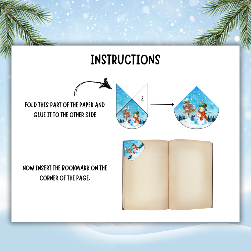 Winter Corner Bookmarks