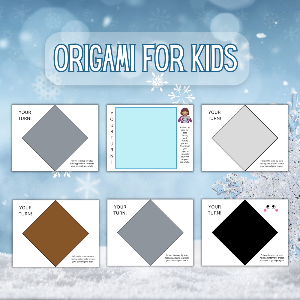 Winter Origami for Kids