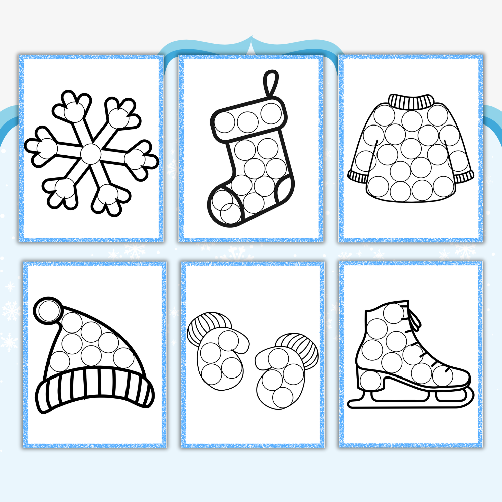 Winter Dot Marker