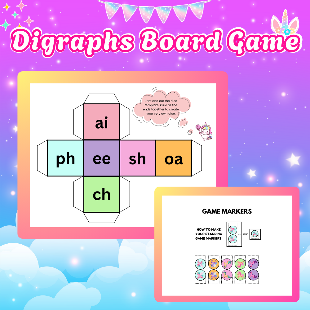 Unicorn Digraph Board Game