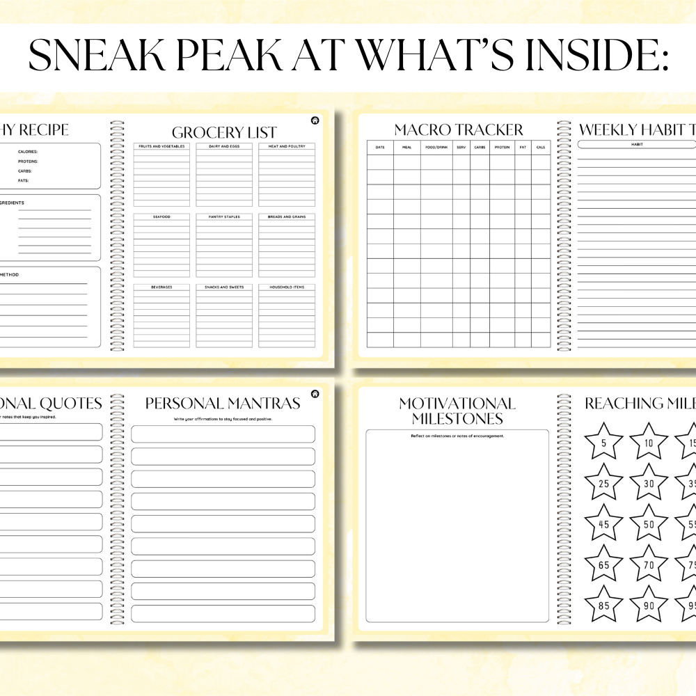 Digital Landscape Fitness All-In-One Planner PDF