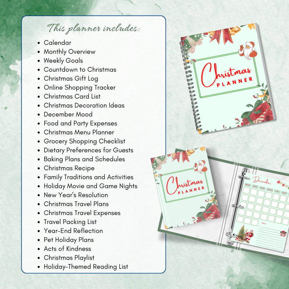 Christmas Planner – Holiday Organization Made Easy