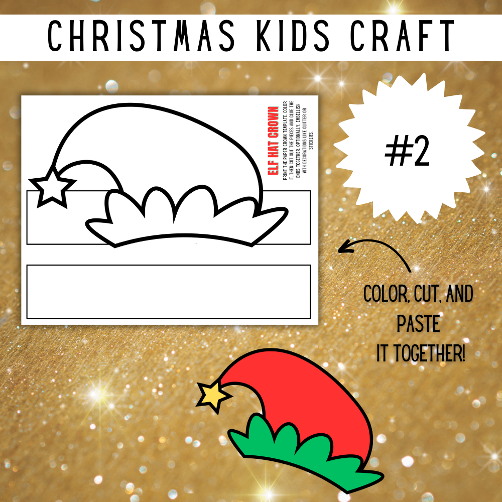 Christmas Kids Craft Printable Activity Pack