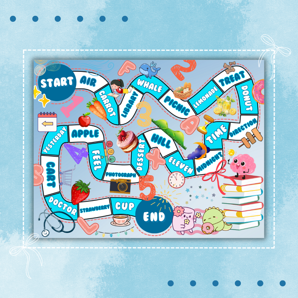 Syllables Board Game