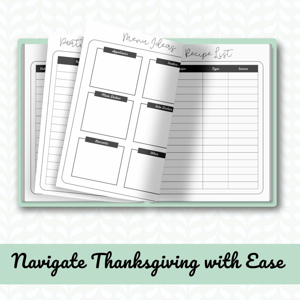Plain Design - Thanksgiving Planner