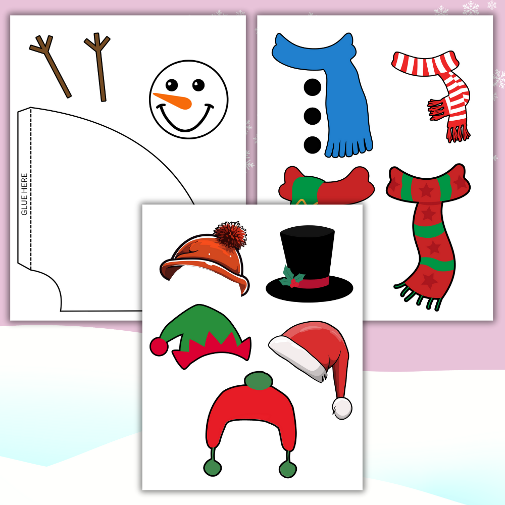 Build a Snowman Craft Kit – Fun Winter Activity for Kids