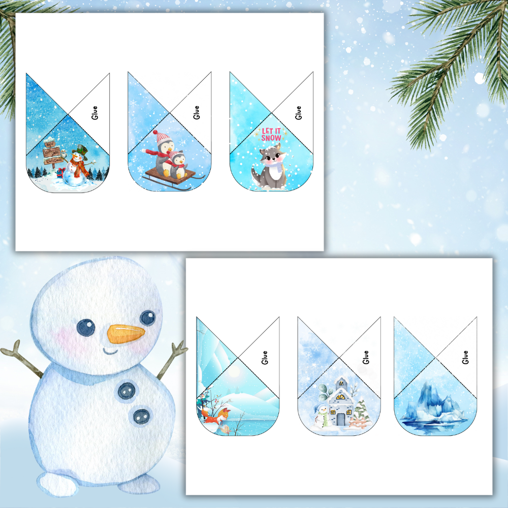 Winter Corner Bookmarks