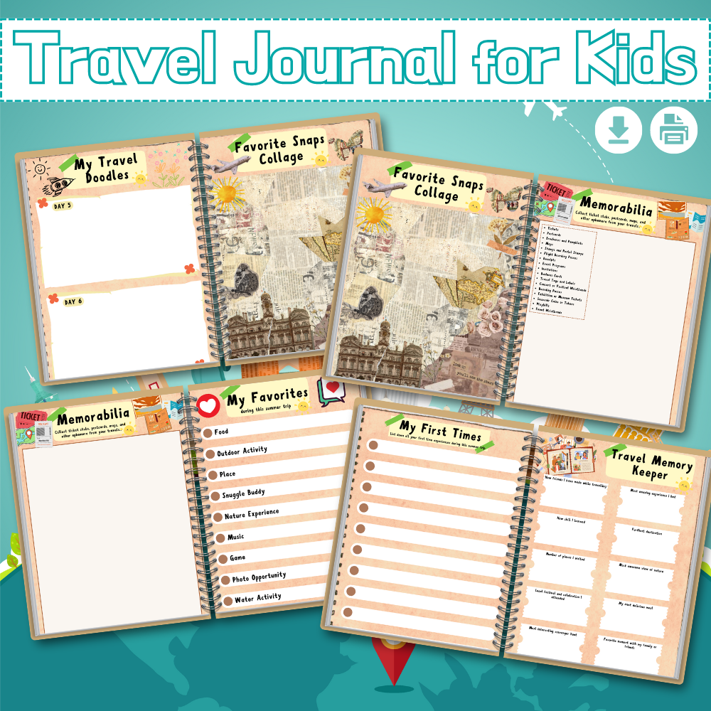 Travel Journal for Kids