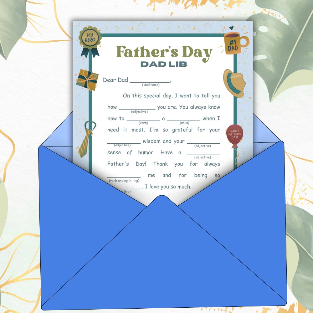 Father's Day Mad Lib