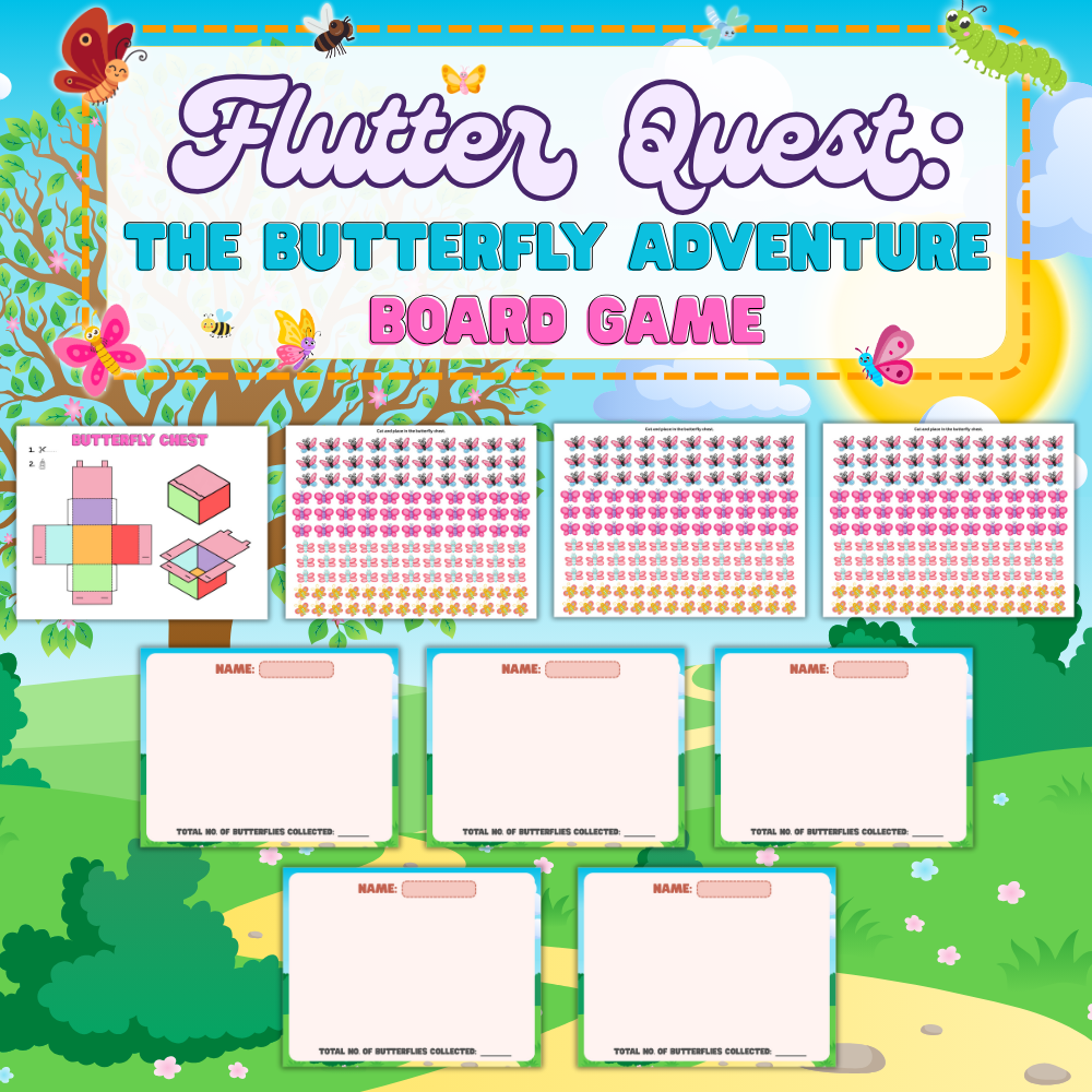 Butterfly Adventure Board Game – Fun Family Play