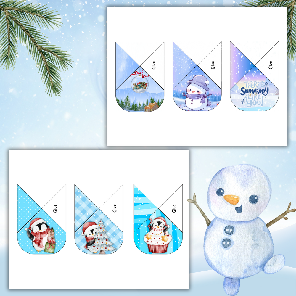 Winter Corner Bookmarks