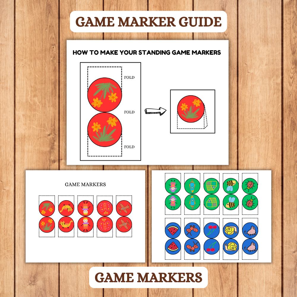 Color Match Spinner Board Game – Fun Learning Play