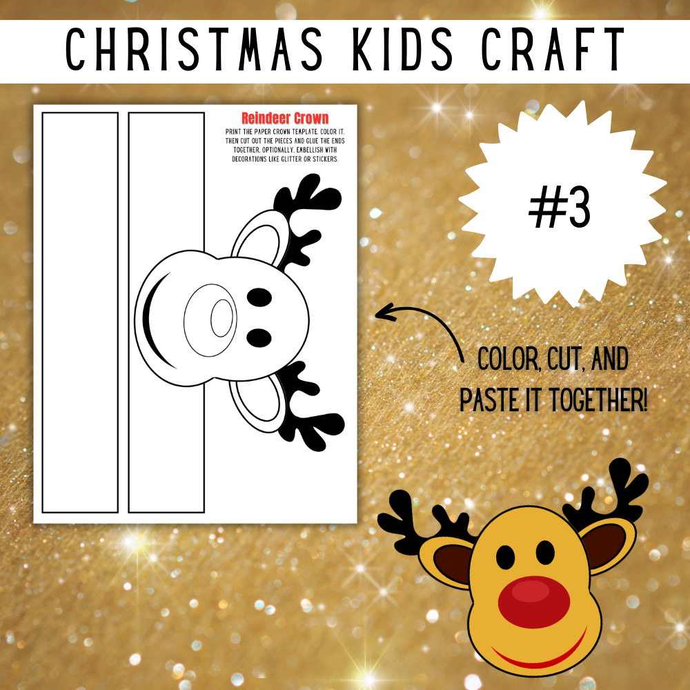 Christmas Kids Craft Printable Activity Pack