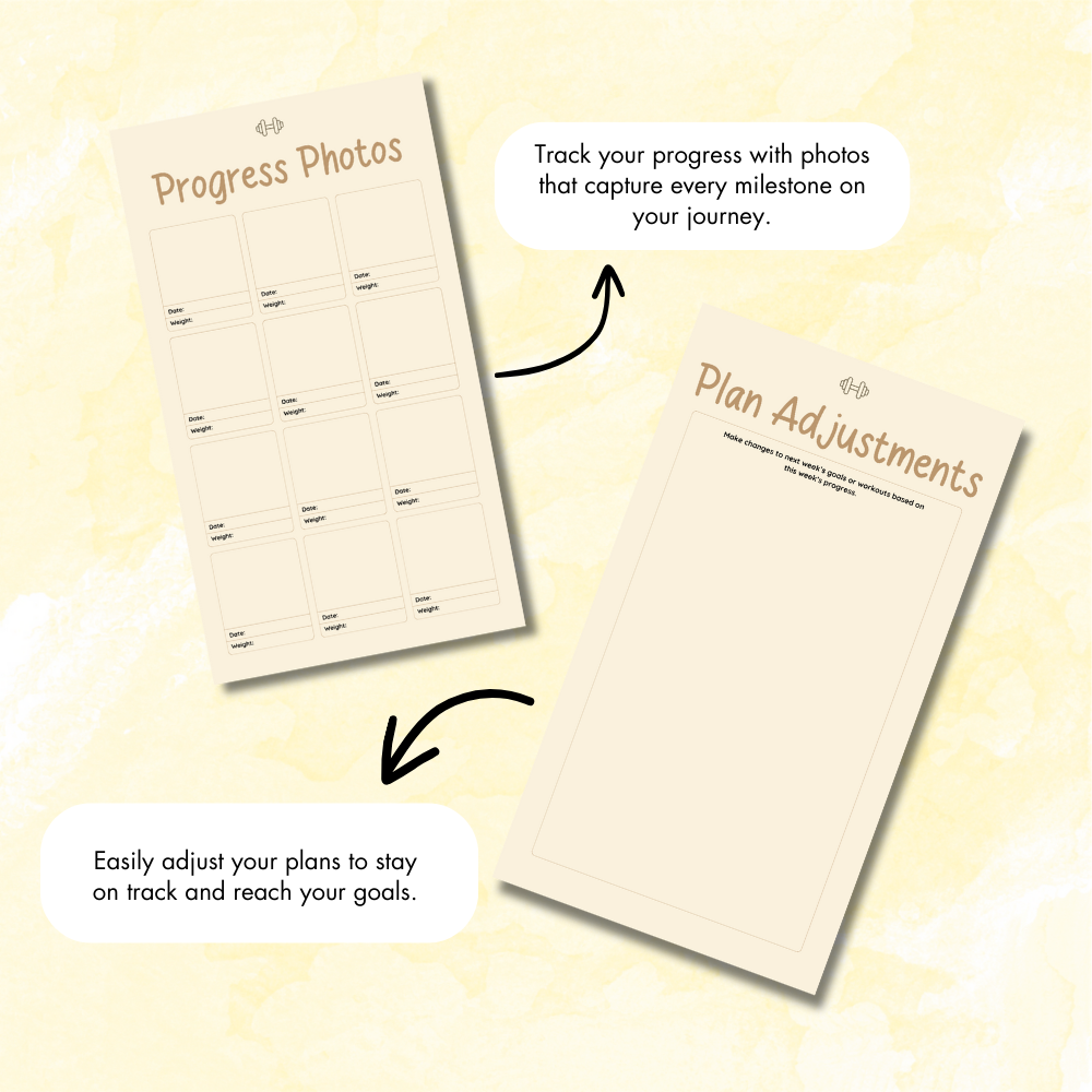 Digital Smartphone Fitness All-In-One Planner PDF