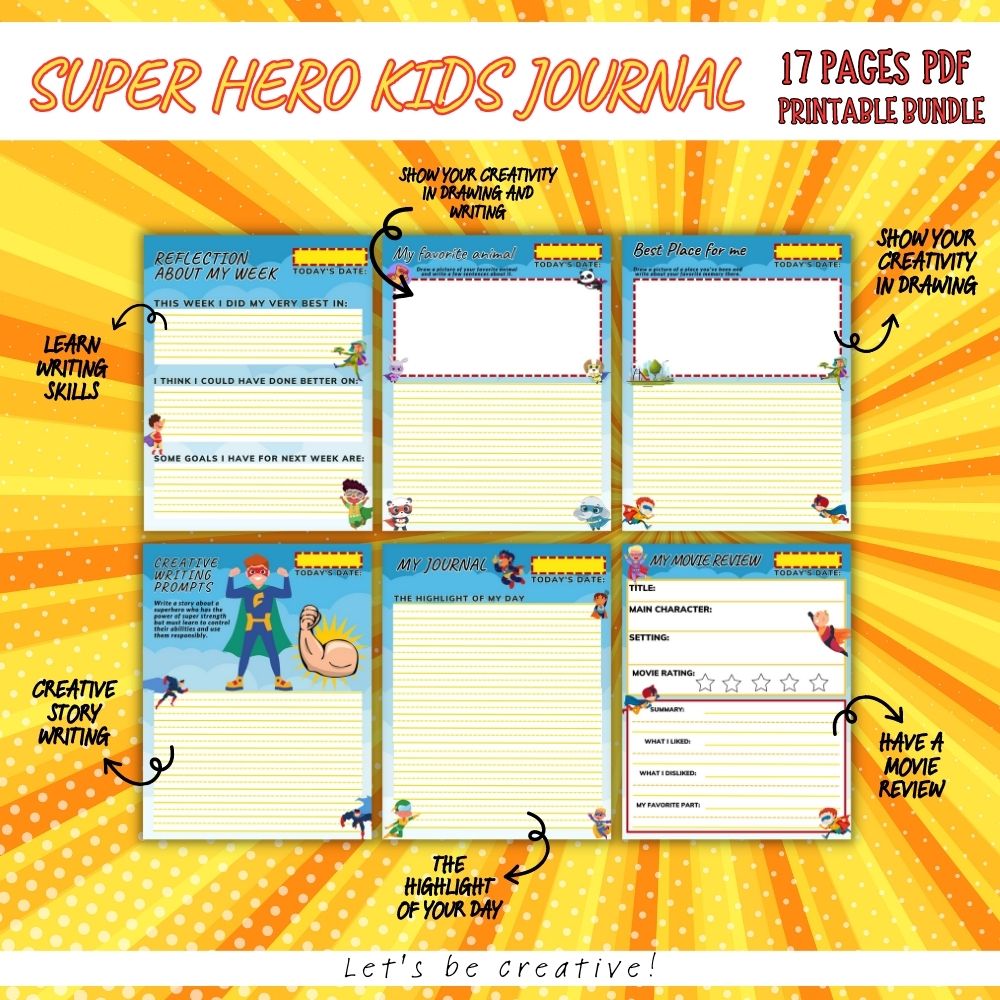 PLR Kids Journal | Journals for kids | My Store