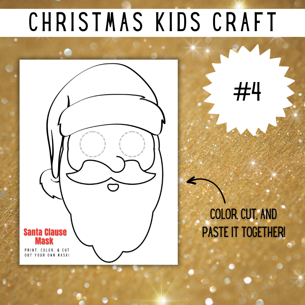 Christmas Kids Craft Printable Activity Pack