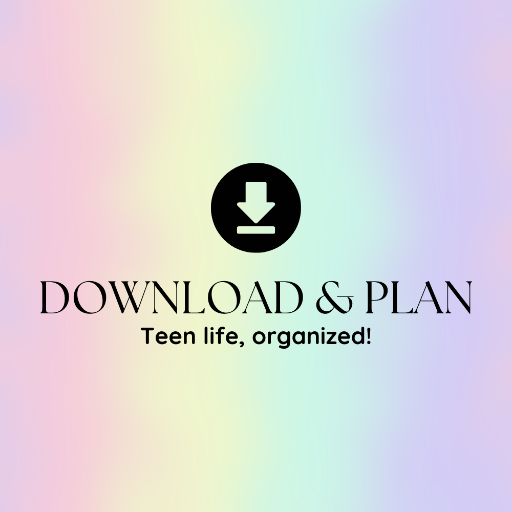 Digital Landscape Teen All-In-One Planner