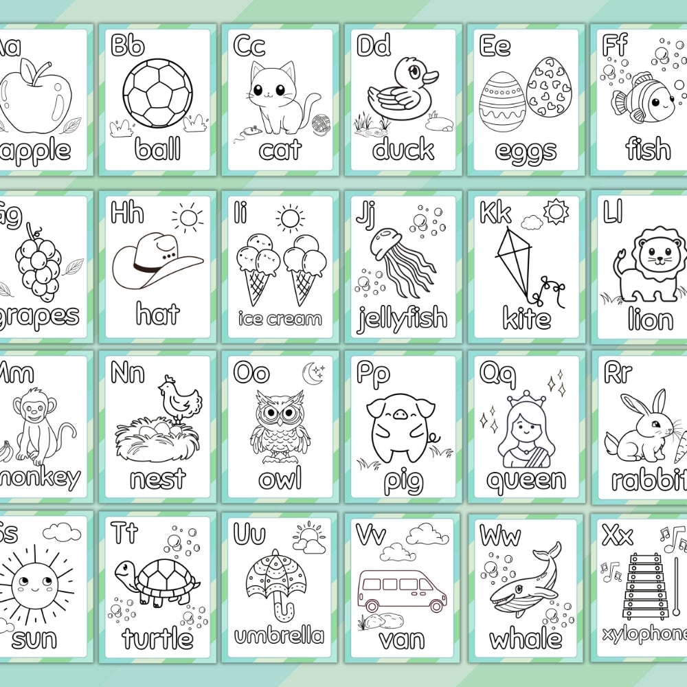 Green Kids Chore Chart – Fun Printable PLR Templates