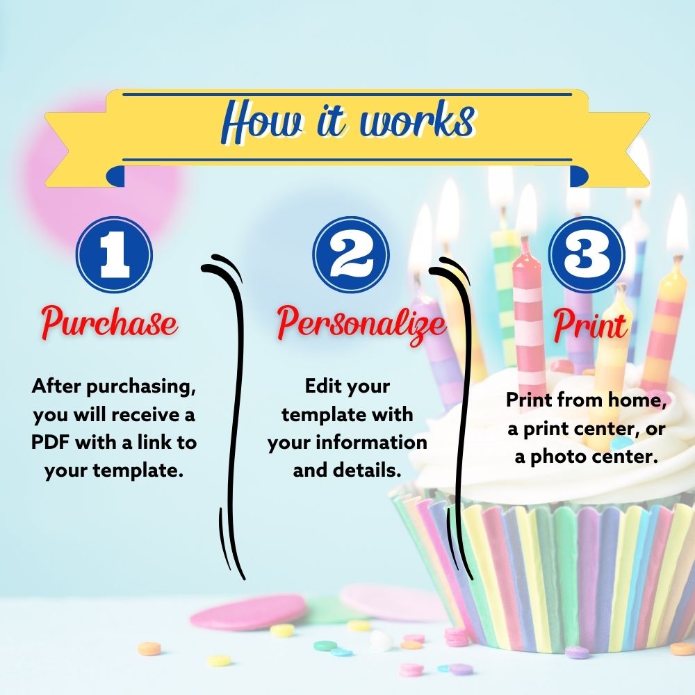 Playground Birthday Invitation Template Pack