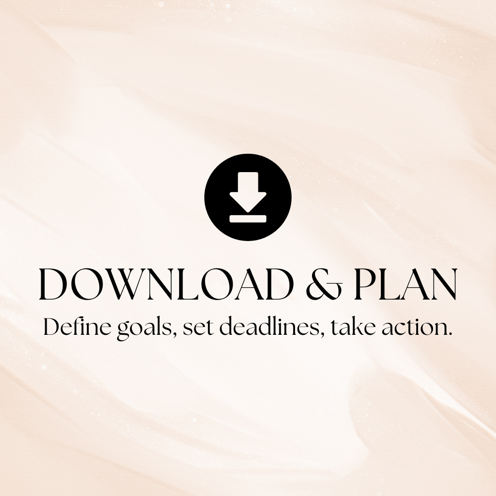 Digital Landscape Goals All-In-One Planner PDF