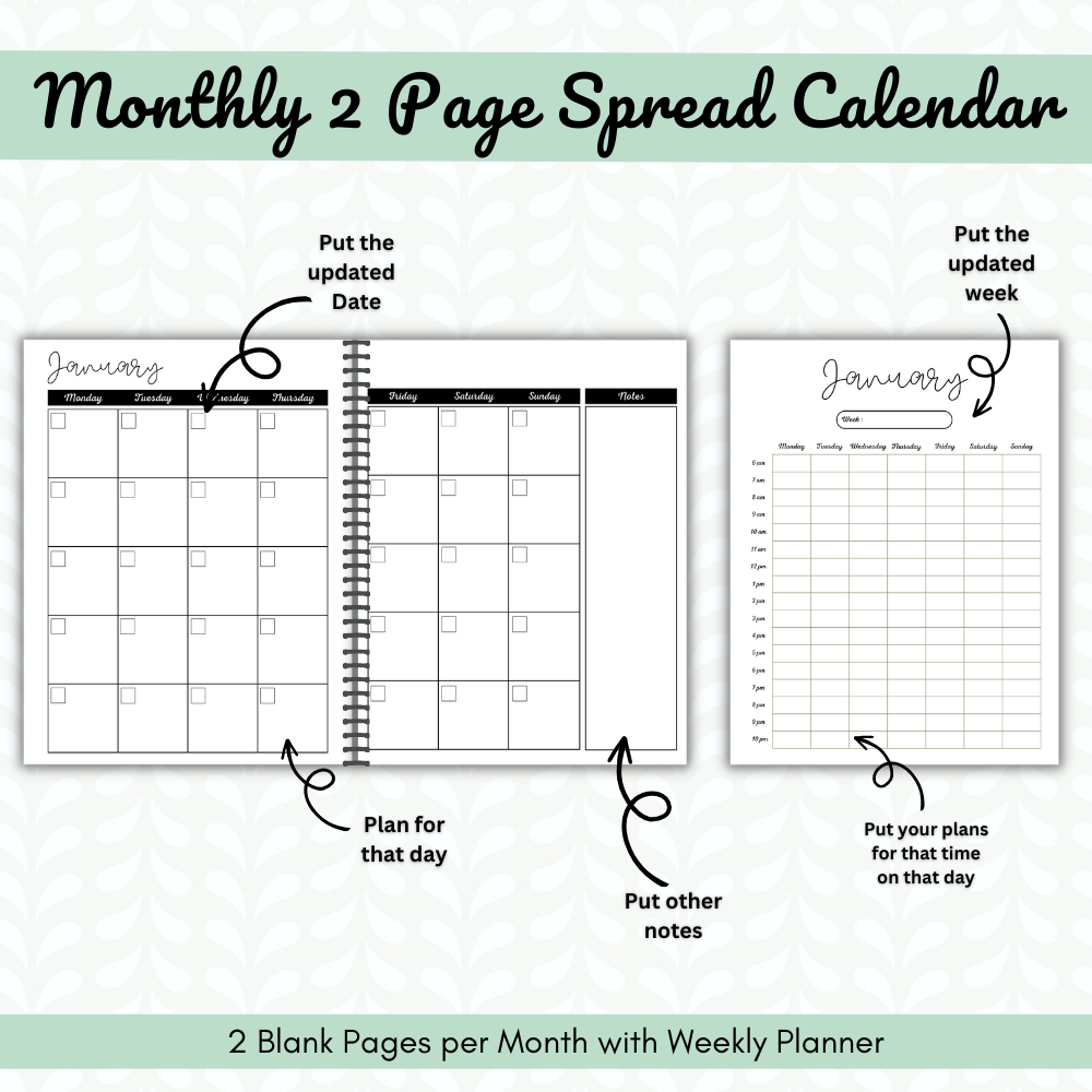 Plain Design Thanksgiving Planner Printable PDF