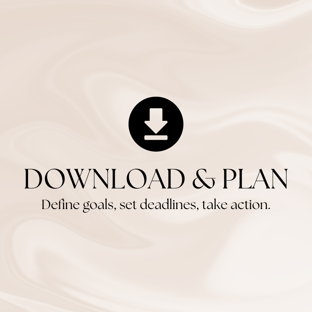 Digital Smartphone Goals All-In-One Planner PDF