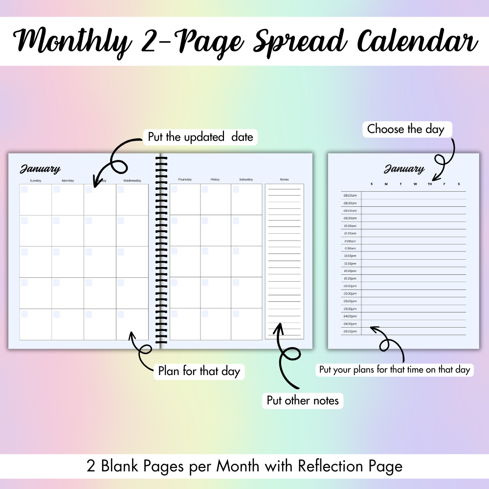 Printable Teen All-In-One Planner PDF