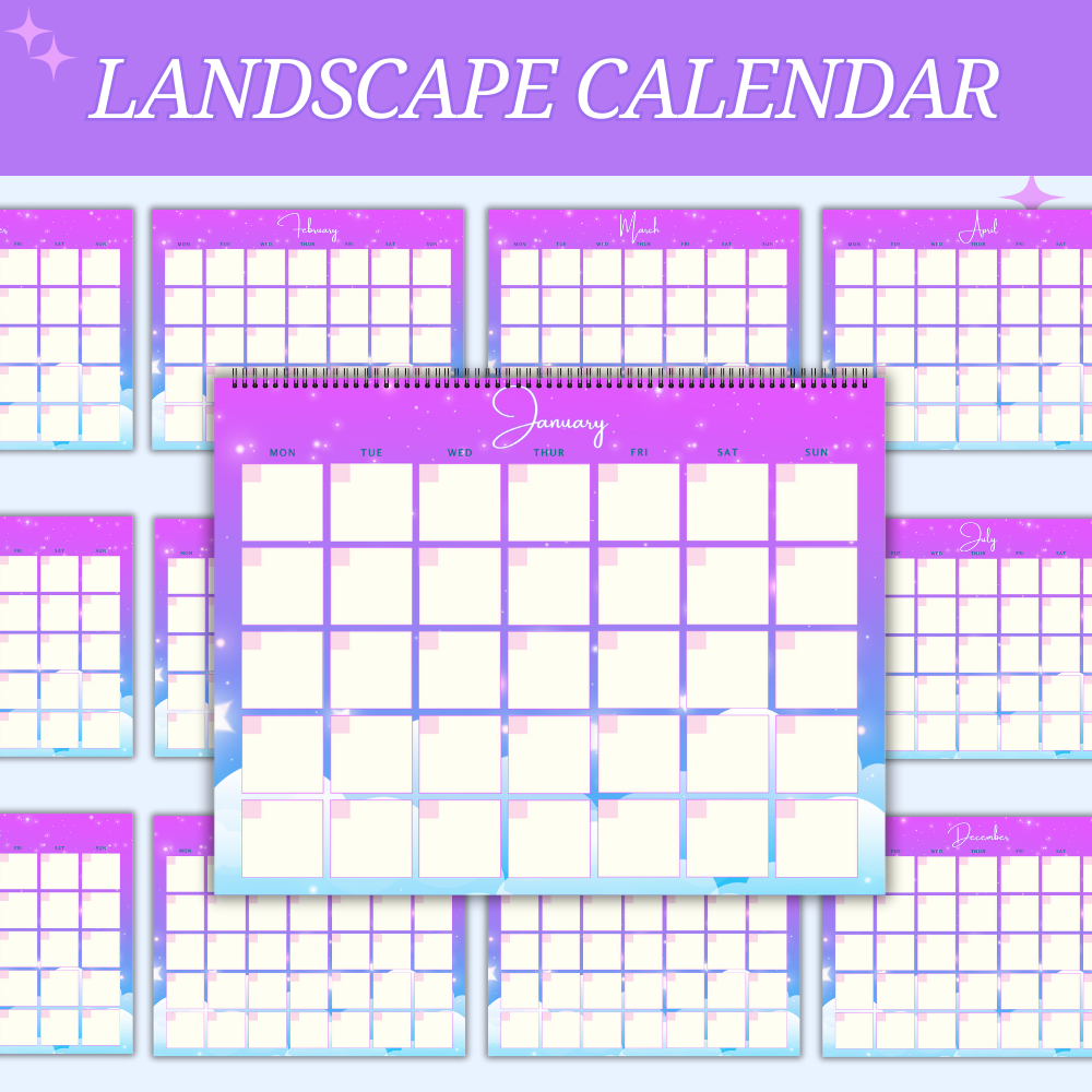 Older Kids Student Planner Purple Design PDF
