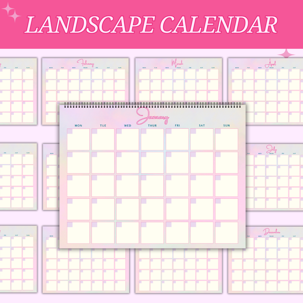 Older Kids Student Planner Pink Design PDF