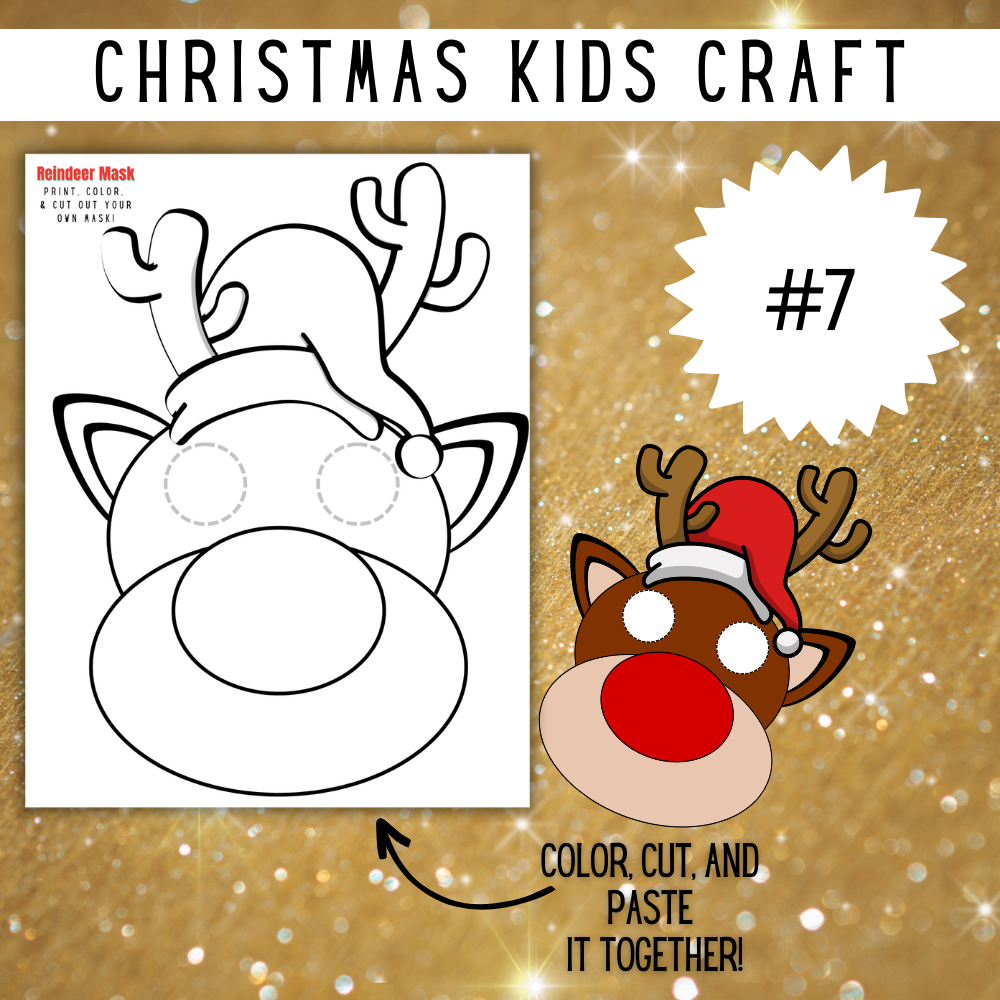 Christmas Kids Craft Printable Activity Pack