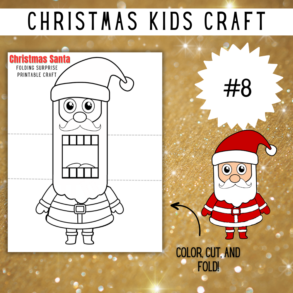 Christmas Kids Craft Printable Activity Pack