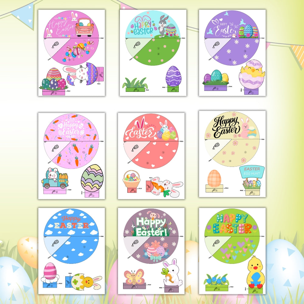 Printable 3D Easter Crafts – 9 Fun DIY Designs
