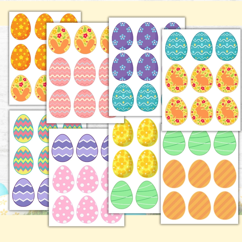 3D Easter Eggs to Hang