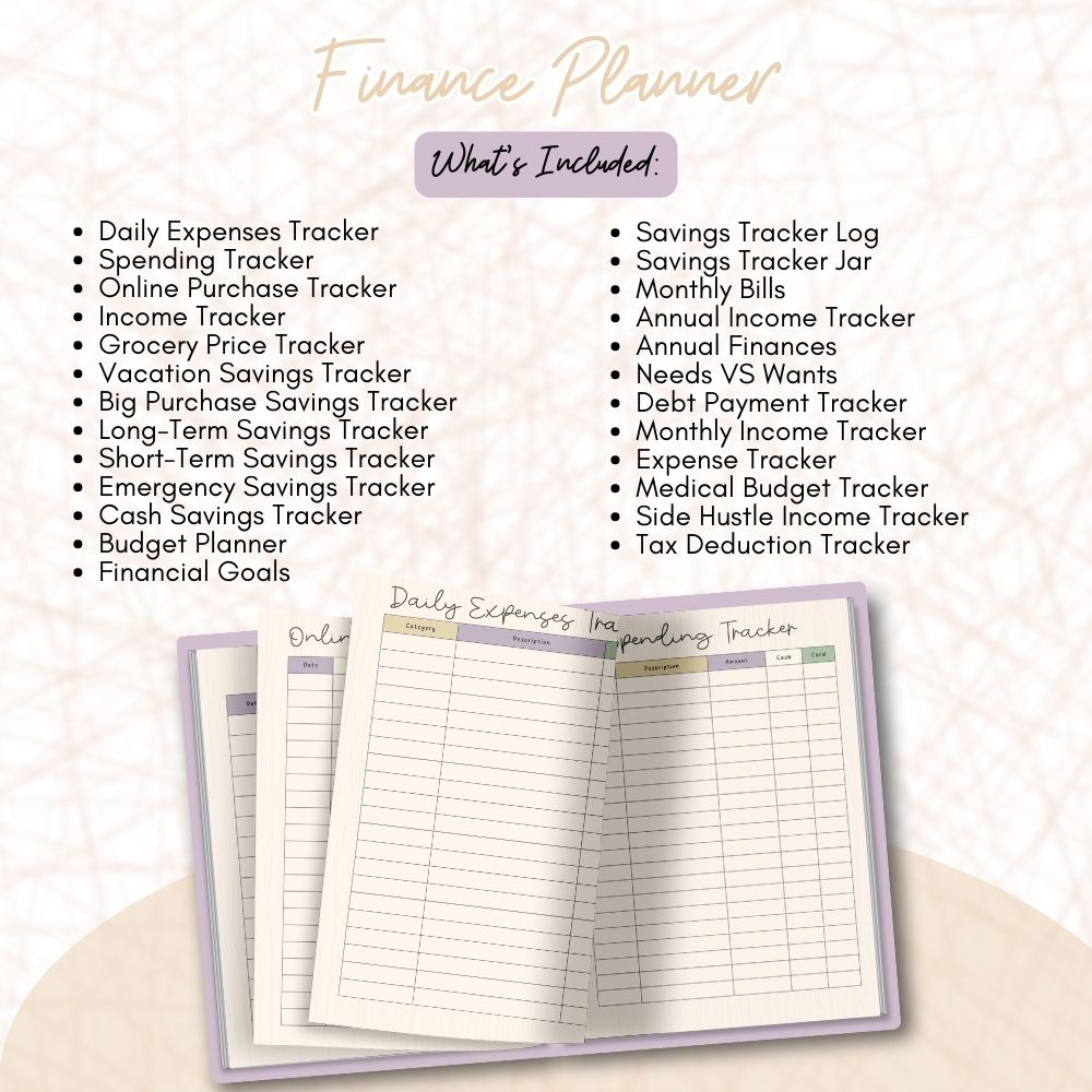 ADHD Planner | Flower Design for Focus Organization & Calm