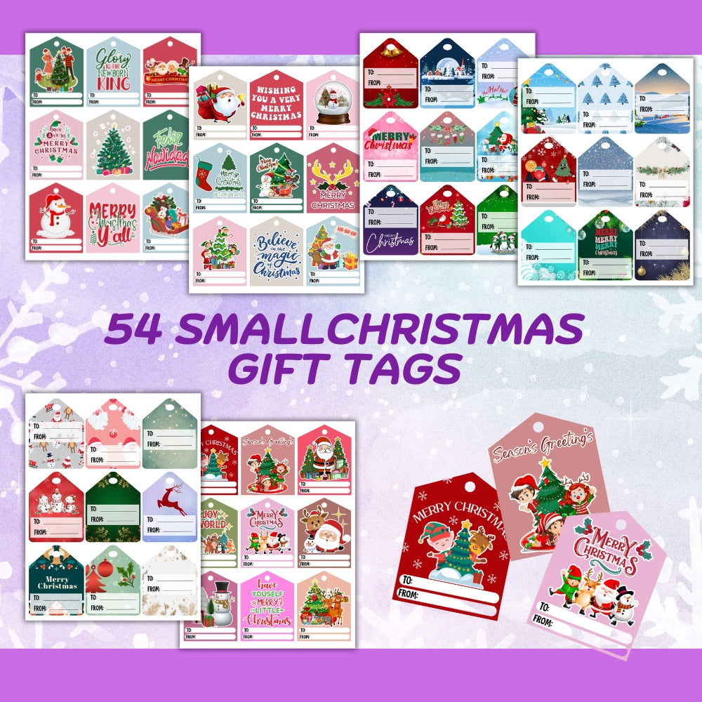 Christmas Gift Tags and Gift Card Holders