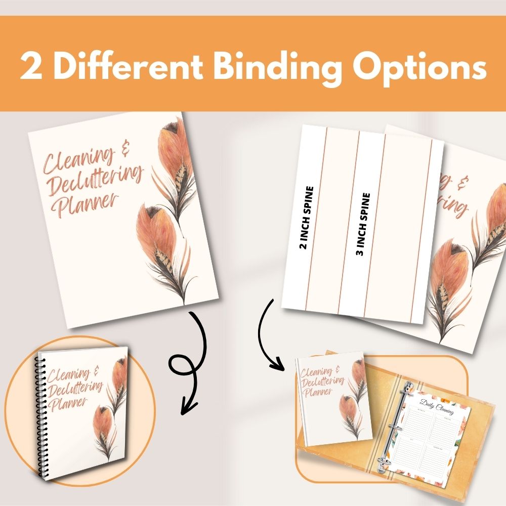 Cleaning and Decluttering Planner