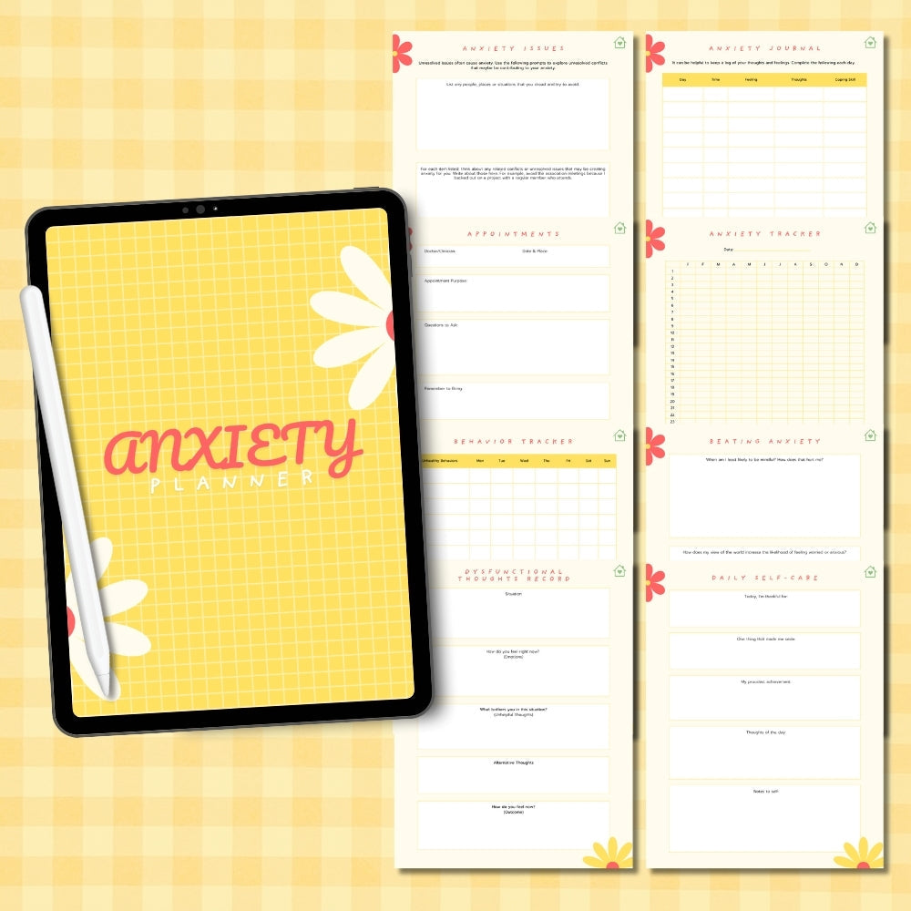 Digital Anxiety Planner