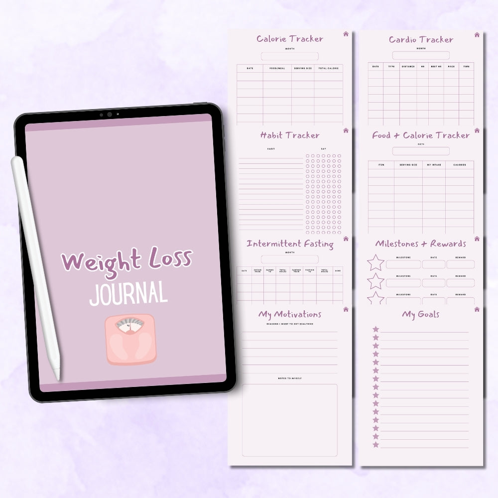 Digital Weight Loss Journal