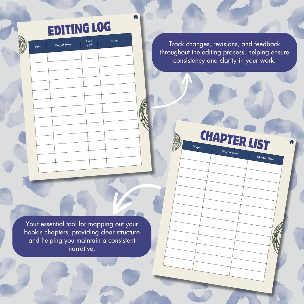 Digital Writer's Planner