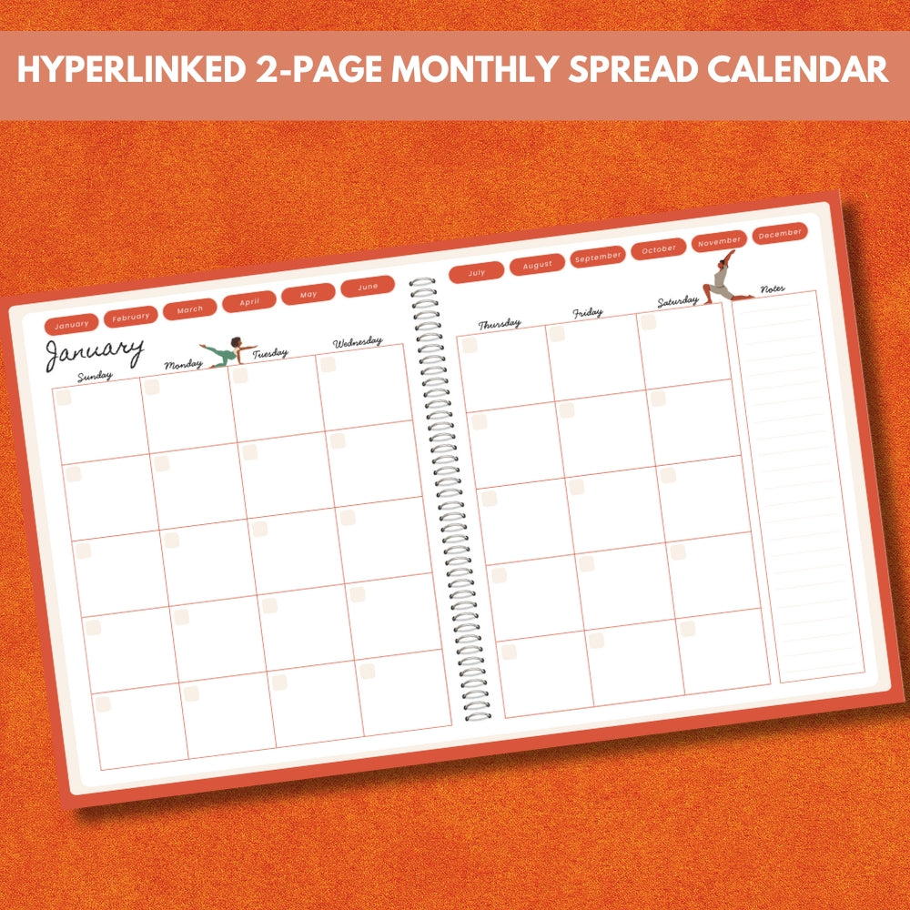 Digital Yoga Journal/Planner