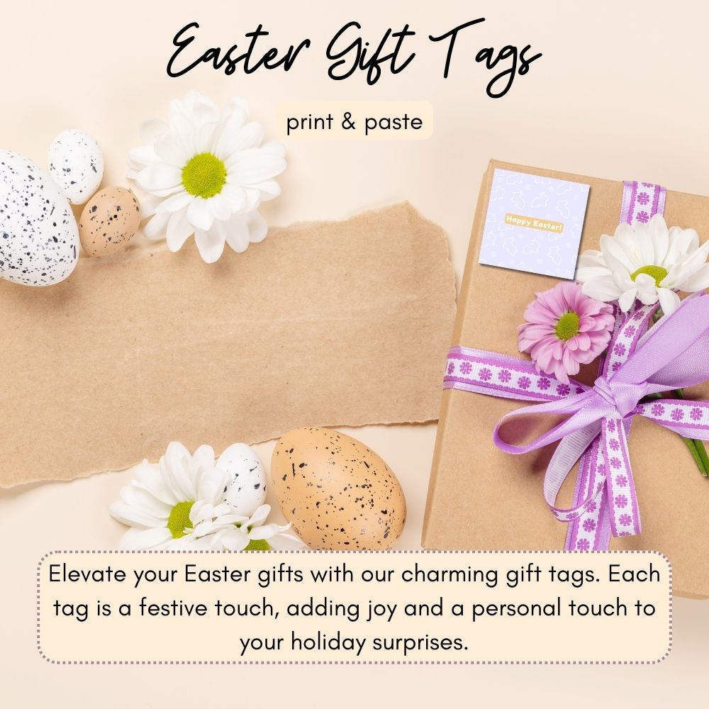 Easter Printable Set – Cards, Tags, Coloring & Wall Art