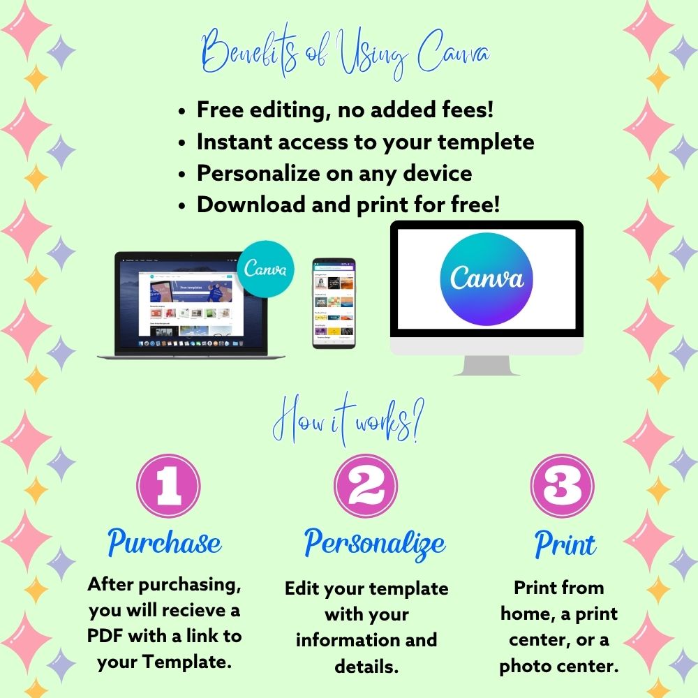 Editable Back to School Canva Slide Templates