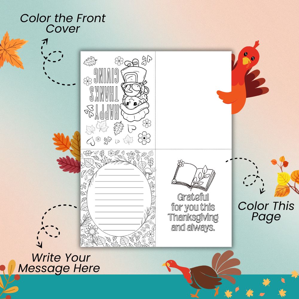 Thanksgiving Gratitude Cards